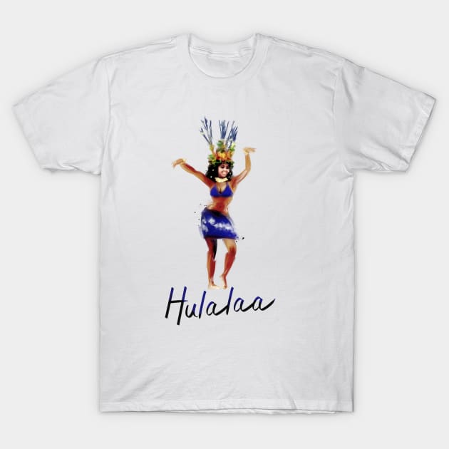 Hula-laa T-Shirt by ILYOart